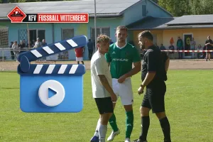 Schiedsrichter mit Körperkamera - KFV begleitet Kreisoberligaspiel