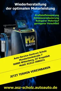 WERBUNG - H2 Blaster stellt die optimale Motorleistung wieder her